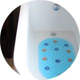 欧亚美儿童浴室防滑垫卡通吸盘宝宝浴缸地垫卫生间婴儿洗澡浴盆垫