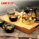 【天猫超市】紫丁香 耐热玻璃茶壶杯子套装 5件套 泡茶 水壶S321
