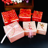 仕彩结婚糖盒婚庆喜糖盒子创意包装婚礼用品婚宴糖果盒欧式正方形