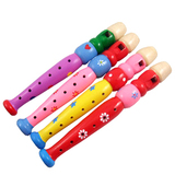 乐玩具幼儿童笛子乐器免运费特价宝宝早教彩色卡通6孔竖笛初学音
