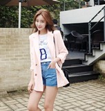 2016夏韩国正品代购女装 简约时尚薄款西装外套 cherrykoko