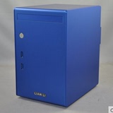 联力 PC-Q02 蓝色 MINI ITX HTPC 机箱 USB3.0 无电源