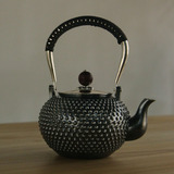 银壶 纯银茶壶  银烧水壶 3款可选 带木盒证书 茶道茶具