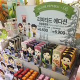 现货 小爱韩国代购 自然乐园 限量版 EXO卡通形象护手霜