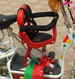 e新款电动车踏板车儿童前置座椅宝宝安全座椅全包围可调节