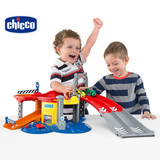 智高chicco 赛车轨道套装礼盒男孩儿童益智玩具正品