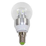 灯饰LED灯泡E27E14螺口led球泡灯3WLED节能高亮LED贴片珠光源