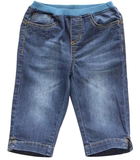 安奈儿女童装 夏装全腰牛仔七分裤AG326186 专柜正品 特价