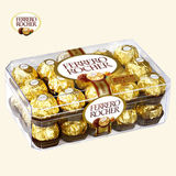 香港代购 2盒包邮 意大利进口 费列罗榛果威化巧克力30粒装 375g