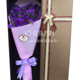 昆明鲜花预订母亲节教师节情人节勿忘我紫色生日花束全国包邮