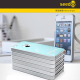 Seedoo苹果5s手机壳 新款iphone5s配件5s外壳iphone5超薄磨砂金属