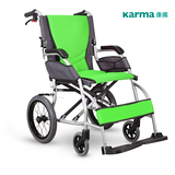 康扬轮椅车KM-2500超轻 折叠轻便老人老年人残疾人便携