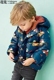 英国代购正品NEXT男童婴儿卡通小汽车连帽保暖长袖夹克外套08.23