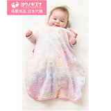 日本制造·母婴用品代购/纯棉男女宝宝新生幼儿童抱被/暖抱毯背心