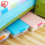 爱丽思IRIS 大号有盖床底透明长型塑料衣物整理盒收纳箱UG-725