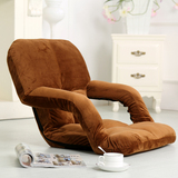 创意扶手8格懒人沙发 单人折叠床上靠背椅榻榻米日式休闲懒人椅子