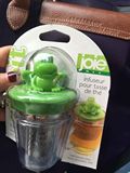 全球购美国代购joie 绿色小青蛙 漂浮式茶包过滤泡茶器  上海现货