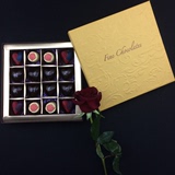 高档礼盒装表白情人节生日纪念日手工巧克力礼物可定制刻字包邮
