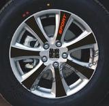 12款本田CRV轮毂贴纸CRV专用碳纤维轮毂贴汽车钢圈改装车轮装饰贴