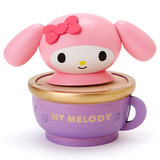 日本正品 Melody 美乐蒂 木质制 八音盒 音乐盒 摆件 茶杯造型