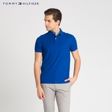 TommyHilfiger 男装条纹领襟短袖POLO衫-0857894238MS