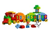 现货德国乐高智力玩具 数字火车LEGO Duplo 10558大块 1岁半以上