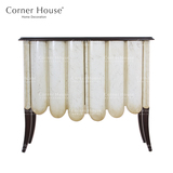 Corner House美式餐边柜定制法式边柜玄关柜实木美式定制家具