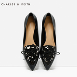 CHARLES&KEITH平底鞋 CK1-70300352 欧美风单鞋