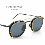 THOM BROWNE桑姆布朗尼TB-710近视太阳镜 余文乐同款墨镜男眼镜架