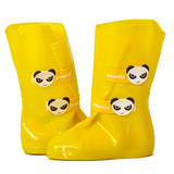 Bearcat儿童款雨鞋套韩国日本时尚雨靴 学生小孩男妇童软底雨靴套