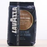 意大利原装LAVAZZA CREMA AROMA 拉瓦萨香浓拼配咖啡豆 意式咖啡