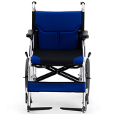 三贵MIKIEX手动轮椅车 MCSC-43JL 轻便折叠 带后手刹 老人 残疾人
