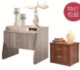 床头柜包邮现代板式家具组装收纳柜 简约床头柜储物柜特价床边柜