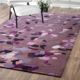 时尚简约地毯客厅茶几沙发地毯欧式现代宜家卧室床边毯手工毯定制