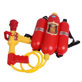包邮沙滩游戏玩具 消防员灭火救火山姆背包抽拉高压喷水枪水炮