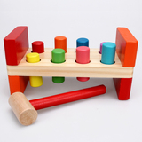 6-12个月1-2岁宝宝 益智早教打桩台玩具 婴幼儿童智慧敲打台
