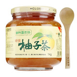 包邮 韩国进口农协蜂蜜柚子茶1000g 进口蜜炼柚子茶果茶