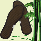 竹炭网眼竹碳鞋垫舒适除臭防臭运动吸汗夏季单鞋薄男女士批发鞋垫