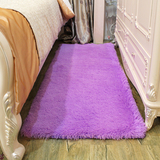 【天天特价】特价卧室地毯床边床头客厅茶几垫长方形纯色现代简约
