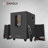 Sansui/山水 GS-6000(13E)多媒体电脑音箱音响低音炮遥控器笔记本