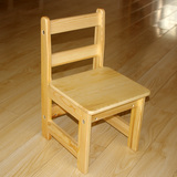 特价包邮实木儿童靠背椅 小椅子松木学习椅尺寸支持定做