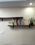 天鸥墙上支架托架隔搁板上墙置物架艺术造型书花架铁艺固定承重挂