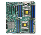 图形工作站主板超微 X9DAI 支持2011 针2600V2 CPU， DDR3内存