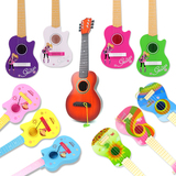 儿童可弹奏乐器玩具吉他 非木制仿真钢弦初学音乐宝宝尼龙弦吉他