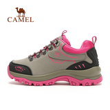 CAMEL骆驼户外女款徒步鞋 秋冬新款 防滑耐磨 正品
