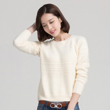 2015秋冬新款韩版女装羊毛针织衫ZARA代购短款时尚打底衫毛衣外套
