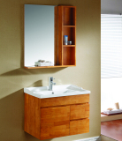 TOTO浴室柜组合现代像木实木镜柜户型吊柜卫浴洗手池洗脸盆洗漱台