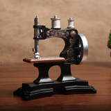 美式复古创意缝纫机模型摆件 服装店餐厅咖啡馆橱窗道具装饰品