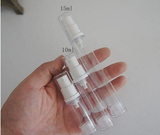 5ml10ml15ml塑料喷雾真空瓶高档透明喷瓶塑料瓶细雾化妆品分装瓶