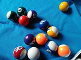 散卖台球子16彩台球美式黑8台球子水晶球2号桌球母球花式零球单买